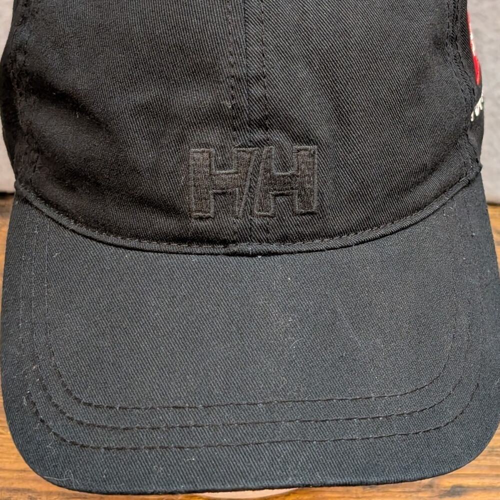 Helly Hansen Toyota Crew Cap Hat Black Strap back Dad Adult One Size Fits All